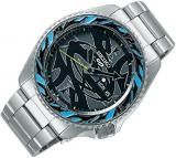 Seiko 5 Sports GUCCIMAZE Limited Edition Black Dial Stainless Steel Case & Bracelet Watch SRPG65