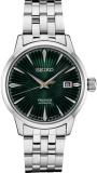New Seiko Presage Automatic Green Sunray Dial Stainless Steel Men's Watch SRPE15