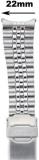 Seiko Original Stainless Steel Jubilee Watch Band 22mm and Genuine Seiko Spring Bars