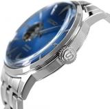 Seiko Presage Cocktail Time ‘Blue Acapulco’ Open Heart Steel Watch SSA439J1, White