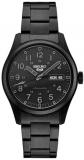SEIKO Men's Black Dial Stainless Steel Band Automatic Watch
