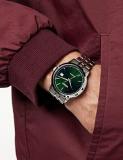 SEIKO Men's Analog Automatic Watch with Stainless Steel Strap SRPH89K1, Green