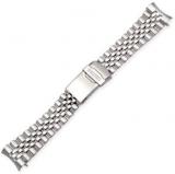 Seiko 22mm Jubilee Watch Band - Stainless Steel- for Models Diver SKX007, SKX009...