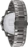 Tommy Hilfiger Analogue Multifunction Quartz Watch for Men with Stainless Steel or Leather Bracelet