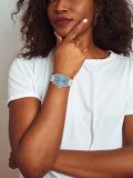 Tommy Hilfiger Women's Emma Quartz Watch with Stainless Steel Strap, Silver, 17 (Model: 1782481)