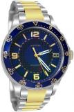 Tommy Hilfiger 1790839 blue dial two-tone stainless steel men watch NEW
