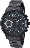 Tommy Hilfiger Men's 1791529 Analog Display Quartz Black Watch