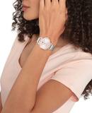 Tommy Hilfiger Women's Quartz Stainless Steel and Mesh Bracelet Watch, Color: Blush (Model: 1782493)