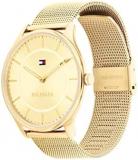 Tommy Hilfiger 1782531 Women's Stainless Steel Case and Mesh Bracelet Watch Color: Gold Plated
