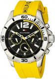 Tommy Hilfiger Men's 1791144 Cool Sport Stainless Steel Watch with Yellow Band