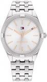 Tommy Hilfiger Women's Stainless Steel Case and Link Bracelet Watch, Color: Silver (Model: 1782548)