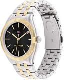 Tommy Hilfiger Women's Two Tone Stainless Steel Case and Link Bracelet Watch, Color: Two Tone (Model: 1782549)