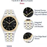 Tommy Hilfiger Women's Two Tone Stainless Steel Case and Link Bracelet Watch, Color: Two Tone (Model: 1782549)