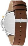 Tommy Hilfiger 1710496 Men's Stainless Steel Case and Calfskin Strap Watch Color: Brown