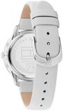 Tommy Hilfiger 1782542 Women's Stainless Steel Case and Leather Strap Watch Color: Grey