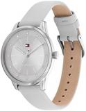 Tommy Hilfiger 1782542 Women's Stainless Steel Case and Leather Strap Watch Color: Grey