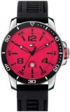 Tommy Hilfiger Synthetic Black Dial Men's Watch #1790848