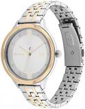 Tommy Hilfiger Women's Quartz Stainless Steel and Link Bracelet Watch, Color: White (Model: 1782434)