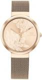 Tommy Hilfiger Women's Quartz Watch with Carnation Gold Steel Strap, 15 (Model: ...