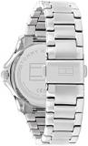 Tommy Hilfiger Women's Stainless Steel Case and Link Bracelet Watch, Color: Silver (Model: 1782512)