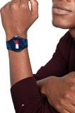 Tommy Hilfiger Unisex Quartz Plastic Case and Silicone Strap Watch, Color: Navy (Model: 1792044)