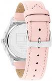 Tommy Hilfiger 1782527 Women's Stainless Steel Case and Calfskin Strap Watch Color: Pink