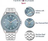 Tommy Hilfiger Women's Quartz Stainless Steel and Link Bracelet Watch, Color: Silver (Model: 1782481)