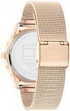 Tommy Hilfiger 1782529 Women's Stainless Steel Case and Mesh Bracelet Watch Color: Carnation