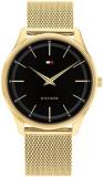 Tommy Hilfiger Men's Quartz Stainless Steel and Mesh Bracelet Watch with Hyper S...