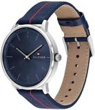 Tommy Hilfiger Men's Quartz Stainless Steel and Nylon Strap Casual Watch, Color: Navy (Model: 1791844)