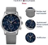Tommy Hilfiger Men's 1791398 Sophisticated Sport Analog Display Quartz Silver Watch
