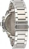 Tommy Hilfiger Men's 1791141 Cool Sport Analog Display Quartz Silver Watch