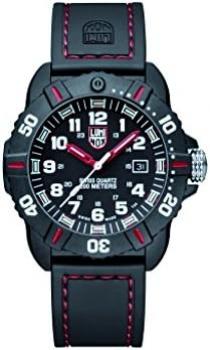 Luminox Coronado Black and Red Swiss Quartz Watch XS.3035