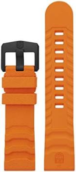 Orange EPDM Rubber Strap - 24mm