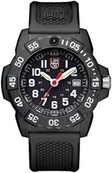 Luminox Navy Seal XS.3501.F Mens Watch 45mm - Dive Watch in Black Date Function 200m Water Resistant
