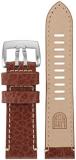 Luminox Men's Brown & White Leather 26mm Strap Stainless Steel Buckle 1869 Field...