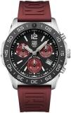 Luminox XS.3155.1 Men's Pacific Diver Chrono Crimson Strap Watch