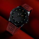 Luminox Pacific Diver 44mm Black with Red Rubber Swiss Quartz Watch 3121.BO.RF