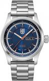 Luminox Atacama Field Automatic XL.1904 Mens Watch 44mm - Military Watch in Silver/Blue Date and Day Function 200m Water Resistant Sapphire Glass