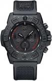 Luminox Navy Seal Chronograph XS.3581.SIS Mens Watch 45mm - Military Dive Watch in Black Date Function 200m Water Resistant