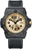 Limited Edition Navy Seal XS.3505.GP.Set Gold 45 mm Navy Seal Foundation Rubber Quartz Men's Watch