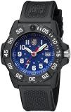Luminox Navy Seal Mens Watch Blue Dial (XS.3503/3500 Series): 200 Meter Water Resistant + Light Weight Carbon Case and Band + Constant Night Visibility