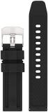 Genuine Luminox Watch Bands - Strap Replacement 23mm Black Rubber Strap for Navy...