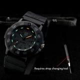 Luminox Men's Black 3000 Navy SEAL Original Series Rubber Watch Band