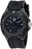 Luminox Men's 0201.BO Sentry 0200 Blackout With Rubber Band Watch