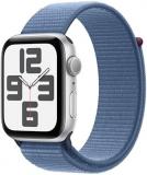 Apple Watch SE (2nd Gen) [GPS 44mm] Smartwatch with Silver Aluminum Case with Wi...