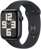 Apple Watch SE (2nd Gen) [GPS 44mm] Smartwatch with Midnight Aluminum Case with ...