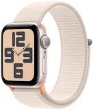 Apple Watch SE (2nd Gen) [GPS 40mm] Smartwatch with Starlight Aluminum Case with...
