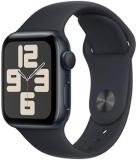 Apple Watch SE (2nd Gen) [GPS 40mm] Smartwatch with Midnight Aluminum Case with ...