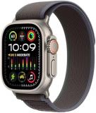 Apple Watch Ultra 2 [GPS + Cellular 49mm] Smartwatch with Rugged Titanium Case & Blue/Black Trail Loop S/M. Fitness Tracker, Precision GPS, Action Button, Extra-Long Battery Life, Carbon Neutral